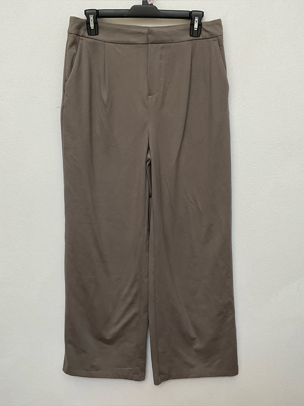 Members Mark Women's Wide Leg Trouser Khaki Color Size Small Work Career